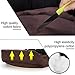 Threed eyes Pet Dog Bed,Machine Washable Dog Bed for Small＆Medium Dogs,Cozy Puppy Dog Beds Mediumthumb 4