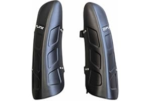 ZIPLINE SKI Zipline World Cup Ski Racing Shin Guards – Premium High-Impact Protection with Ergonomic Fit, Adjustable Velcro Straps & Durable Thermoplastic Shell – Race Proven - Available in Medium & Large