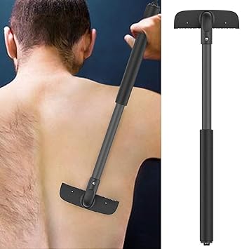 Amazon Com Adjustable Stretchable Back Hair Shavers Back Razor