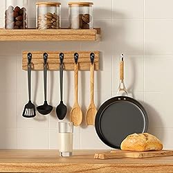 NearMoon Coat Hooks Wall Mounted - Heavy Duty Metal