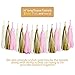 EPIQUEONE 62 Pc Party Supplies Kit - Pink and Gold Party Supplies - Elegant Party Decorations Birthday & Engagement Party Decorations & Unicorn Party Supplies Kit- Includes Balloons, Pom Pom, Lanterns