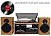 Boytone BT-28SPW, Bluetooth Classic Style Record Player Turntable with AM/FM Radio, CD / Cassette Player, 2 Separate Stereo Speakers, Record from Vinyl, Radio, and Cassette to MP3, SD Slot, USB, AUX.thumb 2