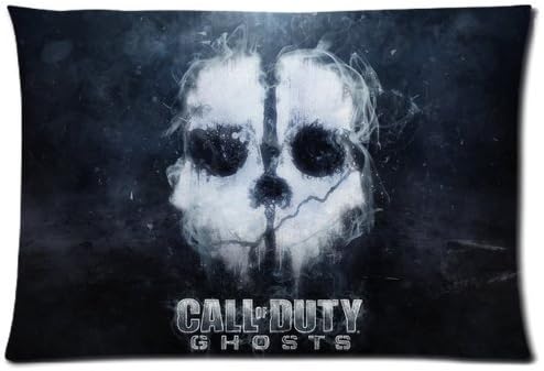 XuLuo Bedroom Decor Custom Call of Duty Pillowcase Soft Zippered Throw Pillow Cover Cushion Case Covers Fasfion Design Two Sides Printed 20x30 Inches