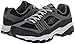 Skechers Sport Men's Afterburn Strike Memory Foam Lace-Up Sneaker,Charcoal/Black,7.5 M US