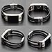 somoder for Fitbit Charge 2 Bands, Handmade Vintage Fashion Alloy Leather Bracelet for Fitbit Charge 2, Adjustable Size 5.5