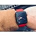 AdMaster Compatible for Apple Watch Band 38mm, Soft Silicone Replacement Wristband Classic Sport Strap Compatible for iWatch Apple Watch Series1, Series 2, Series 3, Edition, Nike+, S/M Size 8 Pack