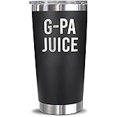 LissiArt97 G-Pa Juice Tumblers Laser Engraved - 20Oz Travel Tumbler For Father's Day Birthday Christmas - Travel Tumbler Gifts For G-Pa - New G-Pa - G-Pa To Be - G-Pa Gift
