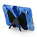 ACEGUARDER Apple Ipad Mini 2 Case Waterproof Rainproof Shockproof Kids Proof Case for Ipad Mini 2 (Gifts Outdoor Carabiner + Whistle + Handwritten Touch Pen) (NAVY/BLACK)