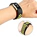Band for Fitbit Charge 2 Heart Rate, Replacement Fitness Accessory Wristband (Z01-Black,Lime, Small)