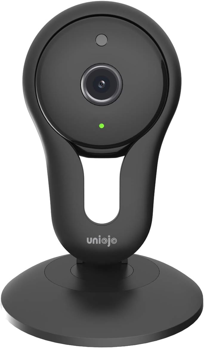 Home Camera Indoor, UNIOJO WiFi Camera with Night Vision, Two Way Audio, Movement Tracking, Activity Alerts for Home/Office/ Baby/Nanny/Pet Monitor with iOS, Android App - Cloud Service Available