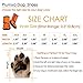 Prumya Dog Boots Waterproof Paw Protectors Dog Shoes with Adjustable Straps and Rugged Anti-Slip Sole, 4pcs (XS)