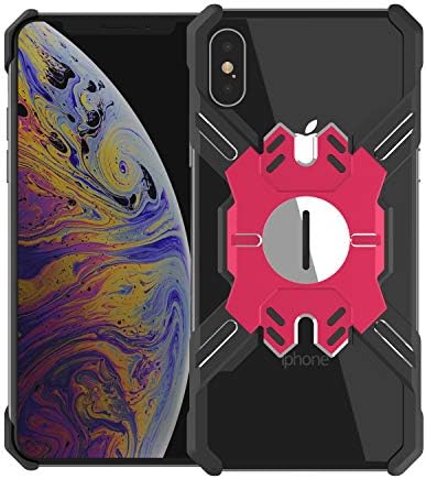 Metal Case for iPhone Xs max,Heavy Duty Hero Armor Aluminum Bumper Case for iPhone x/iPhone Xs/iPhone xr