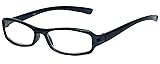 Calabria 8034 Designer Reading Glasses in Black +6.00
