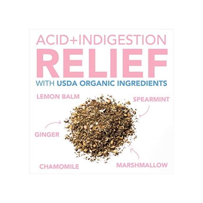 Pink Stork Heartburn Tea Lemon Mint, 100 Organic, Heartburn Pregnancy