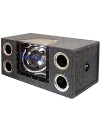 Pirámide 12 Inch 1200 watt Dual bandpass sistema con iluminación puntual de neón