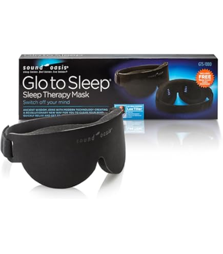 Amazon.com: Advanced Glo to Sleep Eye Mask, Nighttime Adult Sleep
