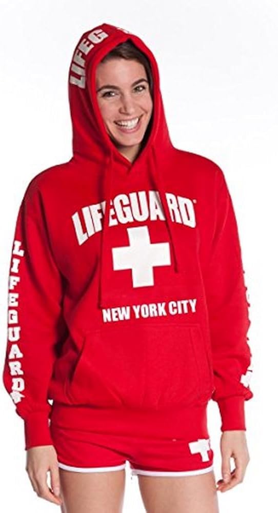 ladies red hoodie