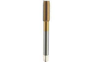 1/4-20 Extrusion Taps HSS Titanium Coated Thread Forming Tapping Tool Fluteless Taps for Repairing fabricated Threads DRINYOUNG (Thread Forming Taps, 1/4-20)