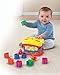 Fisher-Price Baby's First Blocks – set of 10 blocks for stacking and sorting play for infants ages 6 months and older