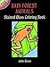 Rain Forest Animals Mini Stained Glass Coloring Book (Dover Little Activity Books: Animals)