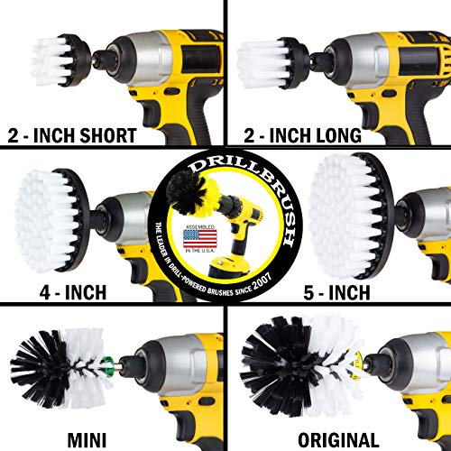Drill Brush Ultimate Car Wash Kit Cleaning Supplies Car Carpet Truck Accessories Wheel