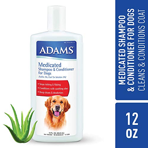 Adams Medicated Shampoo & Conditioner for Dogs, 12oz Pricepulse