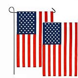 2 Pack American Flag, 12" X 18" US Flag, USA Garden Flag