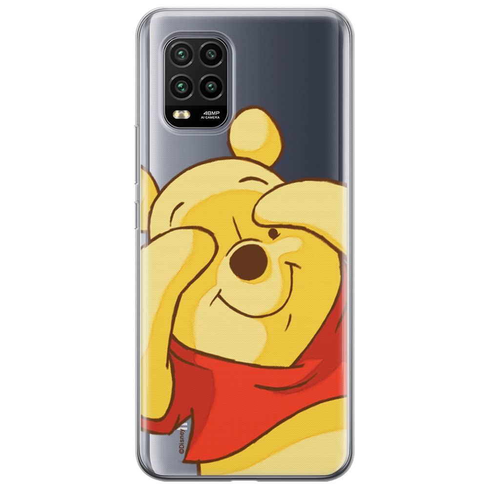 ERT GROUP mobile phone case for Xiaomi MI 10 LITE original and officially Licensed Disney pattern Winnie the Pooh and friends 033 adapted to the shape of the mobile phone, partially transparent — image 1