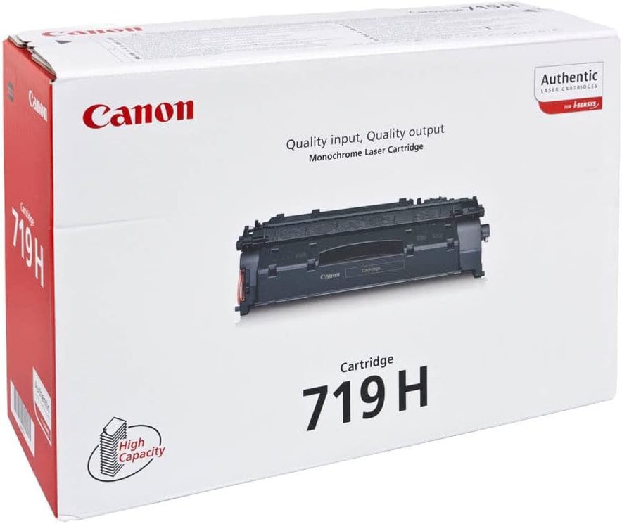 Canon 3480B002 Toner Cartridge Black - Genuine Canon 719
