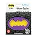 Bumkins Silicone Baby Teether, DC Comics, Batman Purple