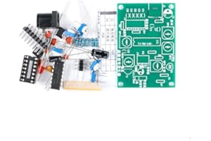 MusRock 2pcs ICL8038 Function Generator Kit 5Hz–400kHz ±10ppm/°C Temp Drift ±0.05% FSR Error -40°C to +85°C PCB Circuit Testing