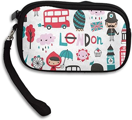Girls Cute London Soldier Figurine Nutcracker Themed Wallet Clutches Cartoon Money Bag Mobile Wallet For Womens Boys Kindergarten,christmas Gifts