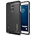 Spigen Neo Hybrid Galaxy Note 4 Case with Flexible Inner Protection and Reinforced Hard Bumper Frame for Samsung Galaxy Note 4 2014 - Metal Slate