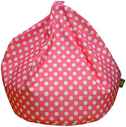 Gilda CHILDRENS BEANBAG - Kids Prints Bean bag Chair Seat (Red Spots)