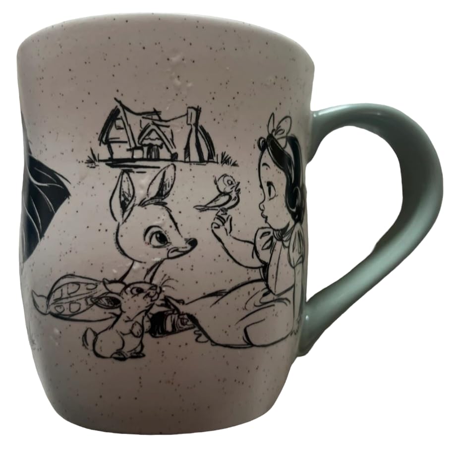 Eeyore Disney Store Animator Toddler Snow White, Pocahontas, Rapunzel Mug