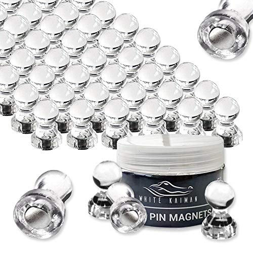 Push Pins by White Kaiman 50 Pack Push Pin for