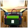 Innovative Bros Car Net Pocket Handbag Holder Between Seats | Car Net Organizer Purse Holder | Large Capacity Size L 15…