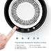 LEVOIT Air Purifier for Home Smokers Allergies and Pets Hair, True HEPA Filter, Quiet in Bedroom, Filtration System Cleaner Eliminators, Odor Smoke Dust Mold, Night Light, Black, 2-Yr Warranty,LV-H132