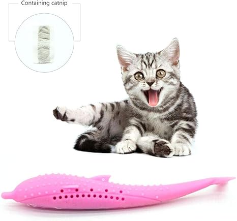 Umiwe Catnip Poisson Cataire Jouets Jouets à Lherbe à Chat