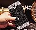 Samsung Galaxy S4 Case,Inspirationc® Slim PC Hard Case Handmade Bling Diamond Crystal Sparkle Glitter Rhinestone Hard Case Cover for Samsung Galaxy S4 SIV i9500--Black