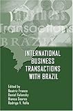 International Business Transactions with Brazil, , 1578232406