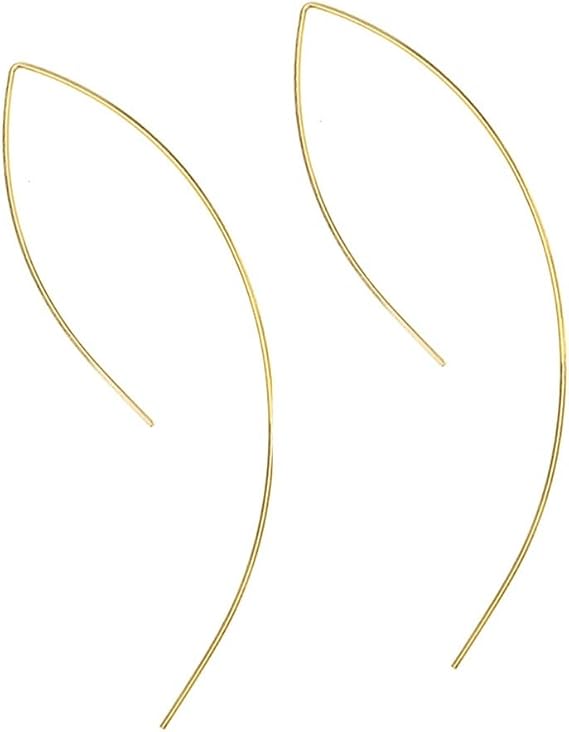 Amazon バイボー By Boe ピアス Wire Earrings ワイヤーリーフ E196 ピアス 通販