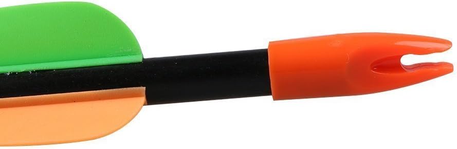 Huntingdoor Archery Youth Arrows 28 Inch Target Practice Fiberglass Arrows Shooting Fun Game Arrows 7mm for Beginner 12 Pack (Black 28inch) : Sports & Outdoors