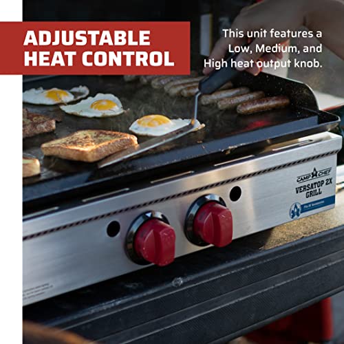 Camp Chef Versatop Portable Flat Top Grill 400 and Griddle (FTG400