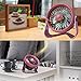 OPOLAR Battery Operated Aroma Fan to Blow Fragrant Wind, 2017 New Design - Personal Desk Fan with 4 Speeds - Enhanced Airflow and Quieter Operation - Powered by USB or 2200mAh Rechargeable Battery