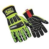 Ringers Gloves Roughneck Kevloc 297-10 Cut-Resistant Gloves, Large