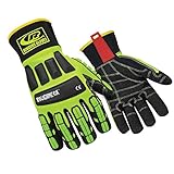 Glove, Impact Resistant, Kevloc, M, HiVis, PR