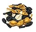 Aquila 100 Gold Black & White Pearl Balloons - 12
