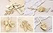yueton 3 Pairs Athena Olive Branch Leaves Barrettes Bobby Pin Hair Clips Bride Headwear Edge Clip Clamps (1+3+5 Leaves)