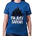 Brisco Brands Nerdy Im Just Saying Funny Goku Anime Pun T Shirt Tee